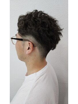 ミルク 希望ヶ丘(milk) ショートスパイラルパーマ/ツーブロックショート