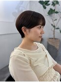 ▽コンパクトショート似合わせカットメルティーカラーフェミニン