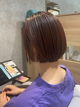 ミューシェレゴ(meauche...lego) ショートボブココアブラウンストレート