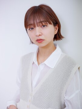 バサ 高田馬場店(BASSA) □ぱつっとボブ□【高田馬場髪質改善】