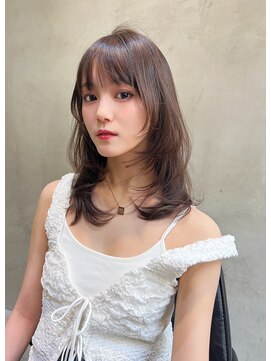 ケイト(kate) 【kate 大宮】透明感グレージュ×大人可愛いミディ