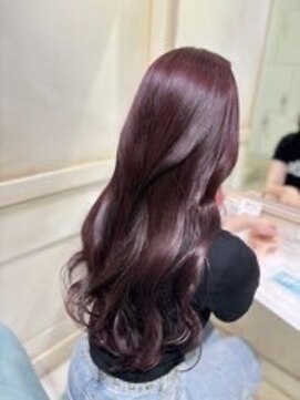 アソビ 表参道(ASOBI) ラベンダーピンク/小顔/ワンレン/髪質改善/前髪