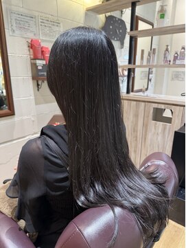 チアー ヘアリラクゼーション(cheer HAIRRELAXATION) 黒髪ロング