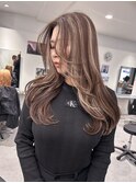 縮毛矯正髪質改善ハイライトレイヤーカット枚方美容室エクステ