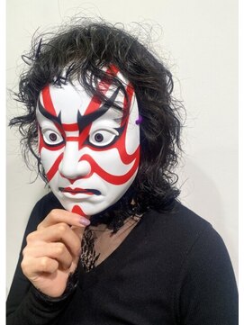 コマ(coma) 【coma中野】黒髪強めウルフパーマ