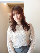 アンフェインド02(UNFEIGNED 02)&nbsp;クラゲヘアー/小顔に見せるヘア/ココアベージュ/小顔//伏見/栄