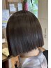 【西尾限定】ブリーチなし！！赤み消し透明感カラー