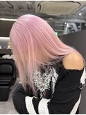 くびれヘア/アプリコットオレンジ/夏のヘアアレンジ/名古屋