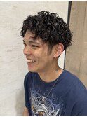 メンズカット+メンズパーマ
