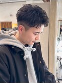 アップバングショート
