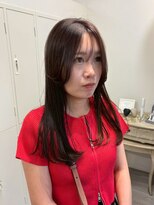 ロッカ(ROCCA) 顔まわりレイヤー×ツヤロング