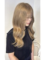 アンニュ(annuy)&nbsp;【annuy_mizuki】 顔まわりカット/透明感カラー／韓国巻き