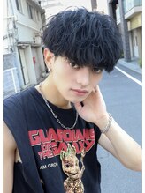 ＜マッシュ×縦落ちツイストスパイラルパーマ＞清潔感あるスタイル!［鹿児島/メンズ/メンズパーマ/天文館］