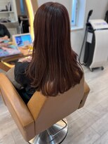 アドラーブル けやき通り店(adorable) 30代40代髪質改善カラー暖色系顔まわりレイヤー艶感アップ