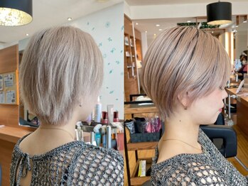 レイ みらい平店(Ray)の写真/【小顔魅せカット】が大人気！フォルム重視の巧みなカット技術で、360度どこから見ても美しいスタイルに♪