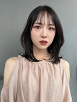 シーン(SCENE)&nbsp;[天神今泉/クラゲヘアー/小顔に見せるヘア/ココアベージュ]