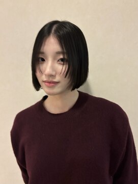 コルク バイ マグ 松本駅前(COLK by Mag) 冬◎切りっぱなしボブ×暗髪ミディアムボブ