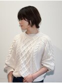 【director寄本】ボーイッシュにならない大人のショートウルフ