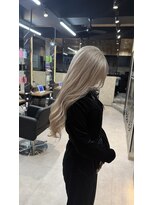 ラピス 大阪心斎橋店(Lapis)&nbsp;ミルクティーベージュ／ハイトーン#ダブルカラー／髪質改善