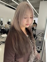 リノート バイ エゴル 太田川(Linoet by ENGOL)&nbsp;ミルクティーベージュ/デザインカラー/ハイトーンカラー