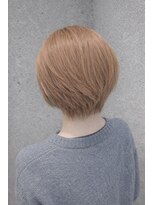 テラ(terra)&nbsp;ふんわり小顔ショート×ミルクティーベージュ