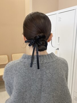 ジジ インターパーク 宇都宮(Gigi) タイトシニヨン/シニヨン/タイトヘア