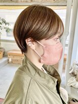 スー 自由が丘(suu) マッシュショート丸みショートボブくびれショート黒髪ショート