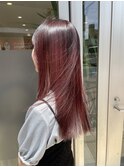 pink purple×髪質改善color