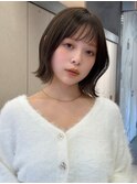 大人かわいいくびれボブ