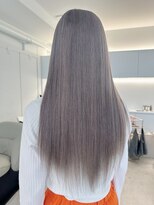 ノラ ウメダ(NORA UMEDA) 【chiaki】gray silver ハイトーンケアブリーチグレーグレージュ