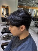 毛流れセンターパート