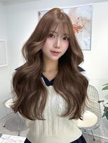 オニキス(ONYX) ブリーチなしダブルカラー髪質改善レイヤーカット原宿