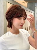 スプリングウルフレイヤー大人美人外ハネショート