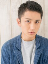 トニーアンドガイメン ホテル京阪仙台店(TONI&GUY MEN)&nbsp;20代30代アップバング黒髪ビジネス社会人ベリーショートl仙台