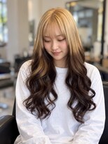 コタ 水戸(COHTA)&nbsp;韓国風ロング×艶ブラウンのふんわりヨシンモリ