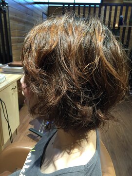 カシュカシュヘア(Cache-Cache hair) ゆるふわパーマってこんな感じ