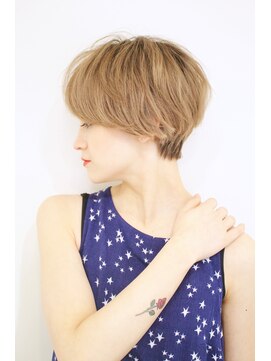 レンク(LENC) Coast.ショートボブ×ワンサイド×ノームコア×ボリュームアップ