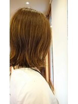 オール 学園前店(oar)&nbsp;外ハネスタイル