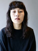 ザビー(THE B)&nbsp;【本八幡The B】暗髪パーマミディ