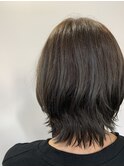 グレージュ×メッシュ