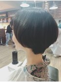 マッシュショートボブ。