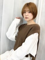 エムスラッシュ たまプラーザ(M.SLASH)&nbsp;◆暖色系カラー/ハイトーンカラー/前下がりボブ/たまプラーザz1