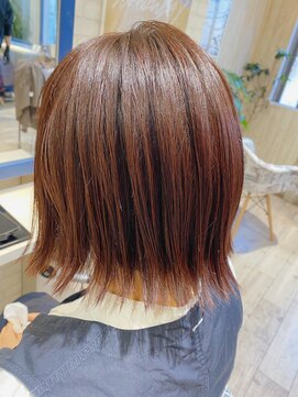 リオールヘア 北千住(LIOR.HAIR) シームレス×レッドブラウン