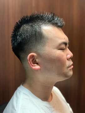 ヒロギンザ 新橋店(HIRO GINZA) ソフモヒフェードスタイル　　【理容室】