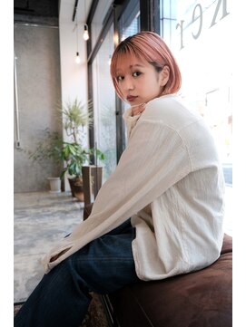 パーカー(parker) コーラルピンク