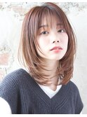 人気上昇★髪質改善でさらっとひし形大人レイヤー【京佳】