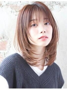 アフロート ルヴア(AFLOAT RUVUA) 人気上昇★髪質改善でさらっとひし形大人レイヤー【京佳】