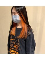 ヘアーアンドスパ クララ(hair&spa klala) インナーカラー☆オレンジ