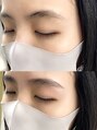 ウプヘアサロン&nbsp;ハリウッドブロウリフトよりもナチュラルな仕上がり♪眉毛サロン