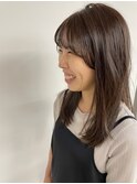 顔まわり抜け感スタイル